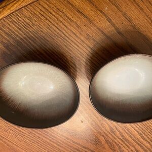 Peter pots vintage brown chowder bowls set of 2